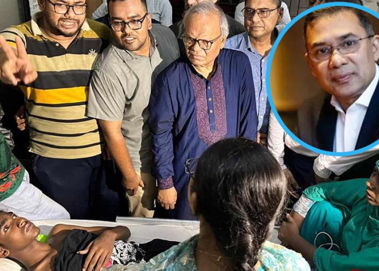 হাসপাতালে ‘বিষপান করা’ সেই ৪ জুলাই যোদ্ধার পাশে তারেক রহমান 1 1210C25C 7900 4236 8539 C1CE3A14A1A1