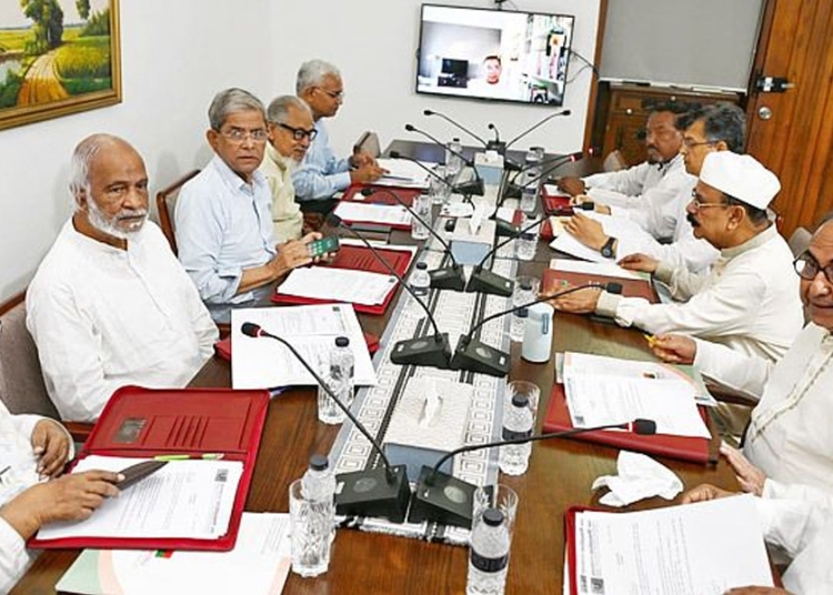 বিএনপির স্থায়ী কমিটির সভায় সমসাময়িক রাজনৈতিক পরিস্থিতি নিয়ে আলোচনা 1 E4232307 C8C6 438C 982C 2C0D92C83548