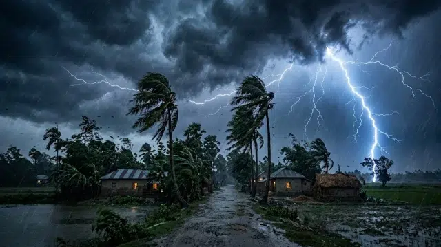 দেশের ১৪ অঞ্চলে ঝোড়ো হাওয়া ও বজ্রবৃষ্টির আভাস, নদীবন্দরে সতর্কতা 1 d85ce1d2e1a280e9e891e117320f94c1 6a3df06ea8e8f