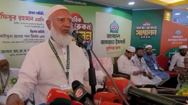চাঁদাবাজি বন্ধ হলেই মানুষের জীবনে স্বস্তি ফিরবে: জামায়াত আমির 1 da499732b7f0f5acc17553b3a8a042cd 6a359874828cd.jpg